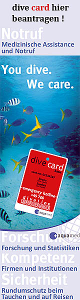 Tauchversicherung dive card aqua med hier online beantragen